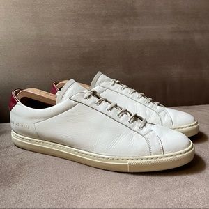 🌿Common Projects Achilles Retro Low White & Red🌿